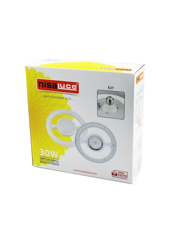 NİSALUCE 36W KRİSTAL SİMİT AMPUL 3 RENK  KL:32